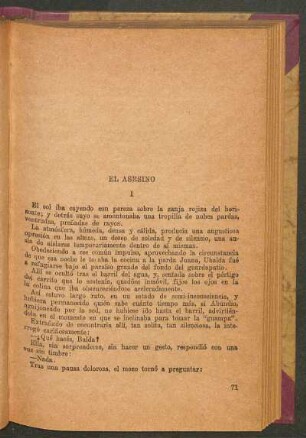 El asesino