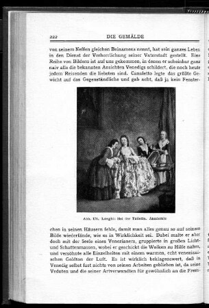 Abb. 176. Longhi: Bei der Toilette. Akademie