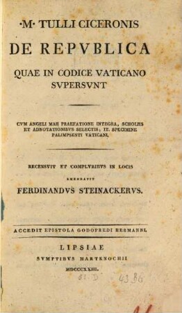 De republica quae in codice Vaticano supersunt