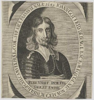 Bildnis des Ioann Gotfrid de Ivng