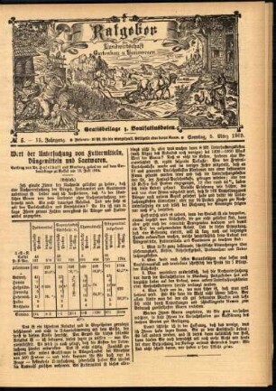 Ausgabe vom Sonntag, den 05. März 1905.