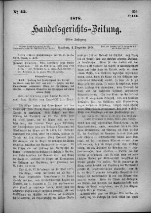 No. 45. 4. Dezember 1878