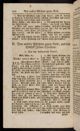 220-261, II. Von unsern Pflichten gegen Gott, und den Erlöser Jesum Christum.