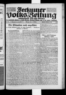 Beckumer Volks-Zeitung. 1921-1930