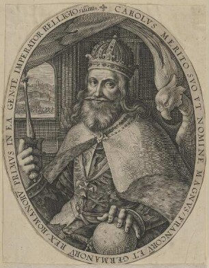 Bildnis des Kaisers Karl der Große