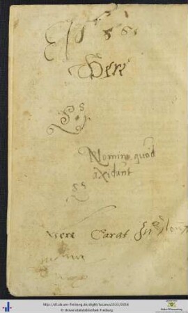 Handschriftliche Notizen