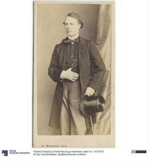 Porträt des Hugo Heermann
