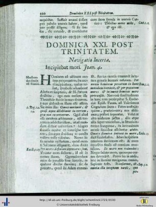 Dominica XXI. post Trinitatem.