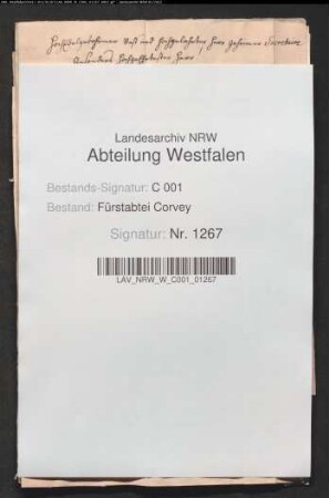 Korrespondenz mit Sekretär Waldeck zu Korbach und Josias Kalden zu Korbach über die Lehngüter