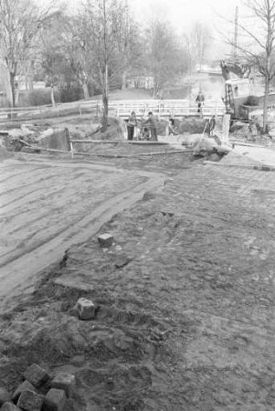 Renovierung der Brücke über den Pfinzentlastungskanal (Pfinzwerkkanal) in der Alten Weingartener Straße in Durlach