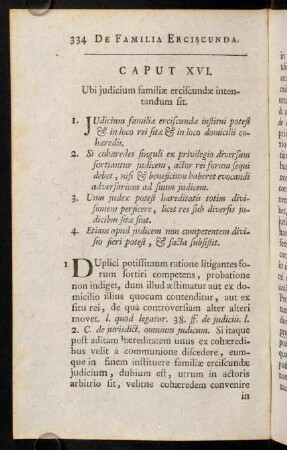 334-339, Caput XVI.