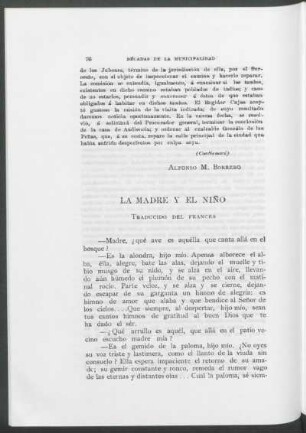 La madre y el niño