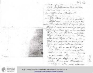 Brief vom 06.06.1909