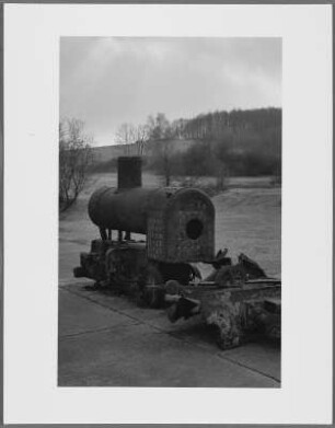 Lokomotive der sogenannten Kartoffelbahn, Mittelbau-Dora