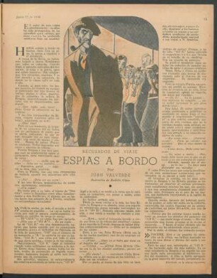 Espías a bordo : Recuerdos de viaje