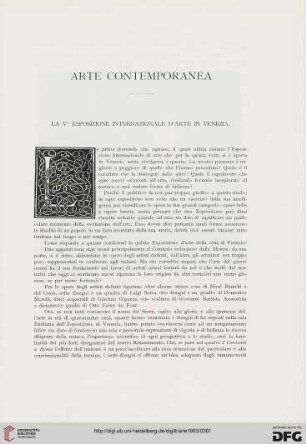 6: Arte contemporanea : la va esposizione internazionale d'arte in Venezia