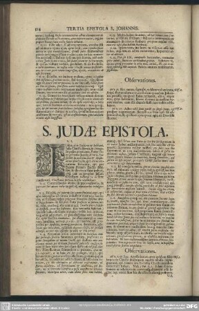 S. Judae Epistola
