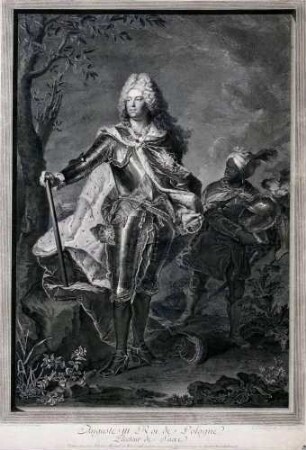 Bildnis des Königs August III. von Polen