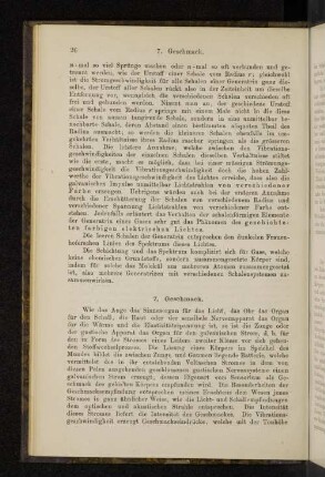 7. Geschmack.