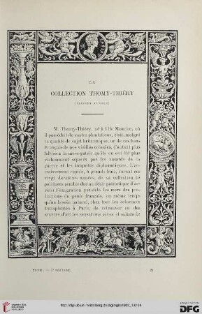 3. Pér. 27.1902: La collection Thomy-Thiéry, 1