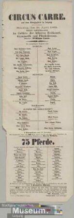 Circus Carre.