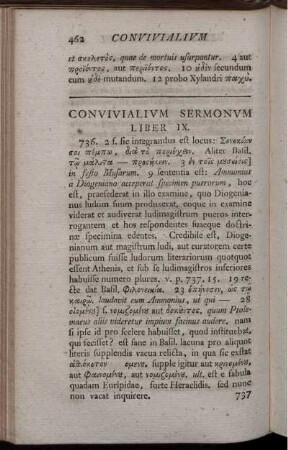 Convivialium Sermonvm Liber IX.