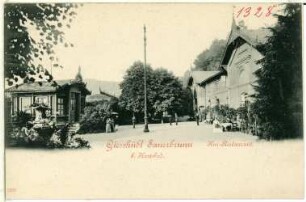 Gießhübl-Sauerbrunn. Kur-Restaurant
