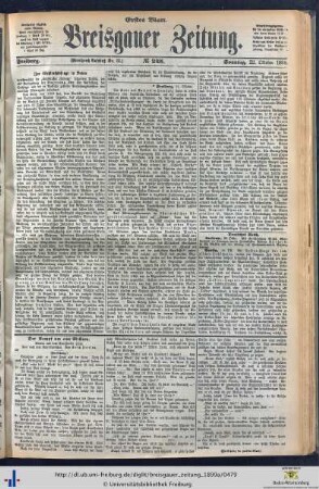 22.10.1899 (Erstes Blatt)