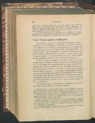 "Virtus". Revista argentina de bibliografía