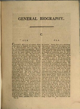 General Biography : Or Lives, Critical And Historical, Of The Most Eminent Persons Of All Ages, Countries, Conditions And Professions, Arranged According To Alphabetical Order. 3
