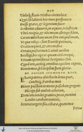 De Davide Iudaeorum Rege
