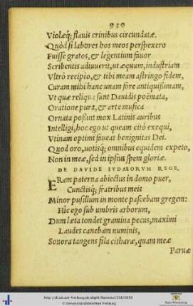 De Davide Iudaeorum Rege