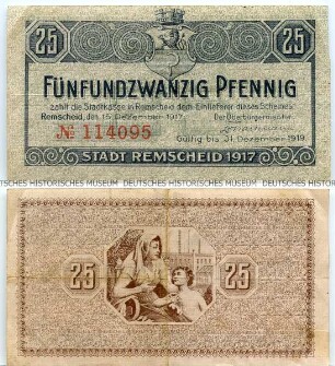 Remscheid, 25 Pfennig