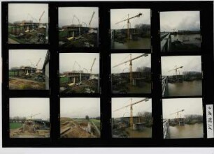 Schnellbahnstrecke Köln - Rhein/Main - Baulos 35 - Mainbrücke, Raunheim, 1998