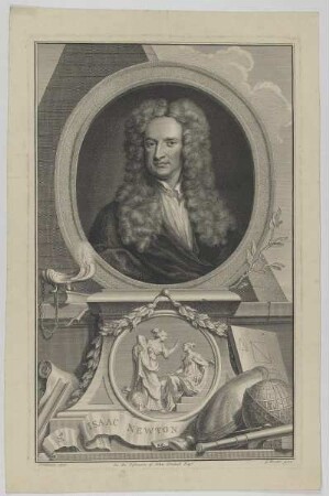 Bildnis des Isaac Newton