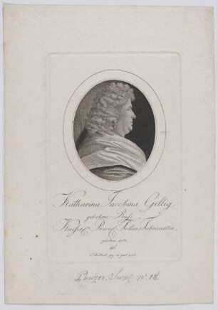 Bildnis der Katharina Jacobina Gillig