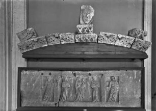 Antependium mit Madonna zwischen Engeln, Paulus und Petrus