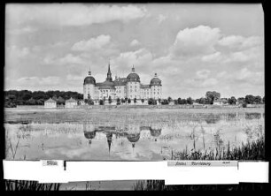 Jagdschloss Moritzburg, Ansicht mit Schlossteich