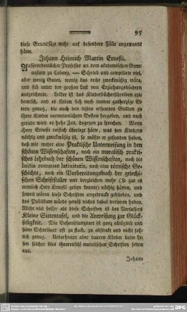 Johann Heinrich Martin Ernesti