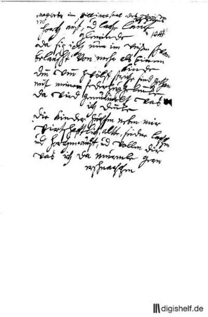970: Brief von Anna Louisa Karsch an Sophie Dorothea Gleim