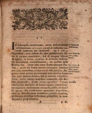 Dissertatio Inavgvralis Ivridica De Vsvfrvctv Mariti In Rebvs Vxoris Moto Svper, Illivs Bonis Concvrsv Creditorvm, Cessante