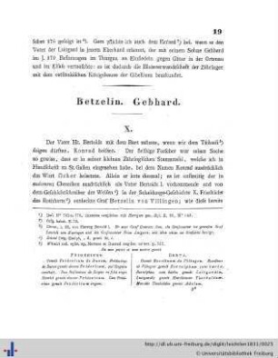 Betzelin. Gebhard.