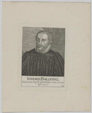 Bildnis des Iohan Baldung
