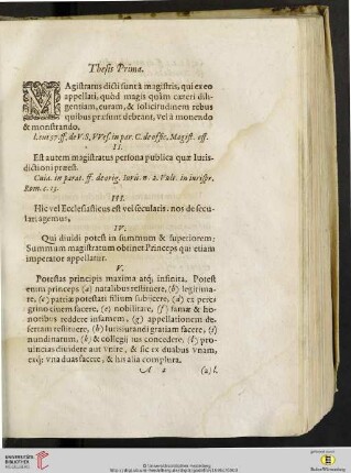 Thesis I-XLIII.
