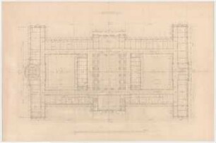 Thiersch, Friedrich von; Leipzig (Sachsen); Reichsgericht - Grundriss 2. OG