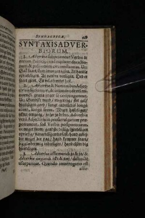 Syntaxis Adverbiorum.