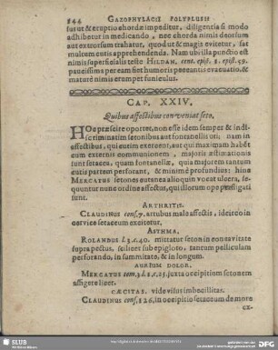 Cap. XXIV. Quibus affectibus conveniat seto