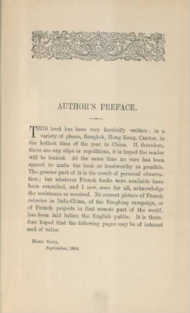 Author's preface