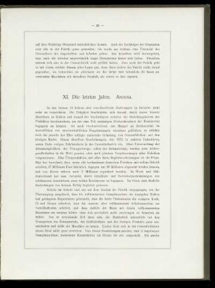 XI. Die letzten Jahre. Arcona.