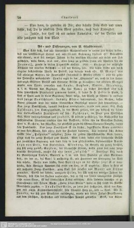 As- und Dissonanzen